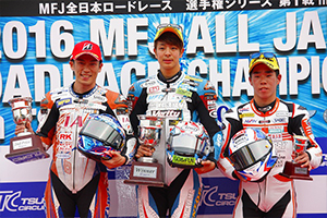 J-GP2クラス 第2レース受賞者
